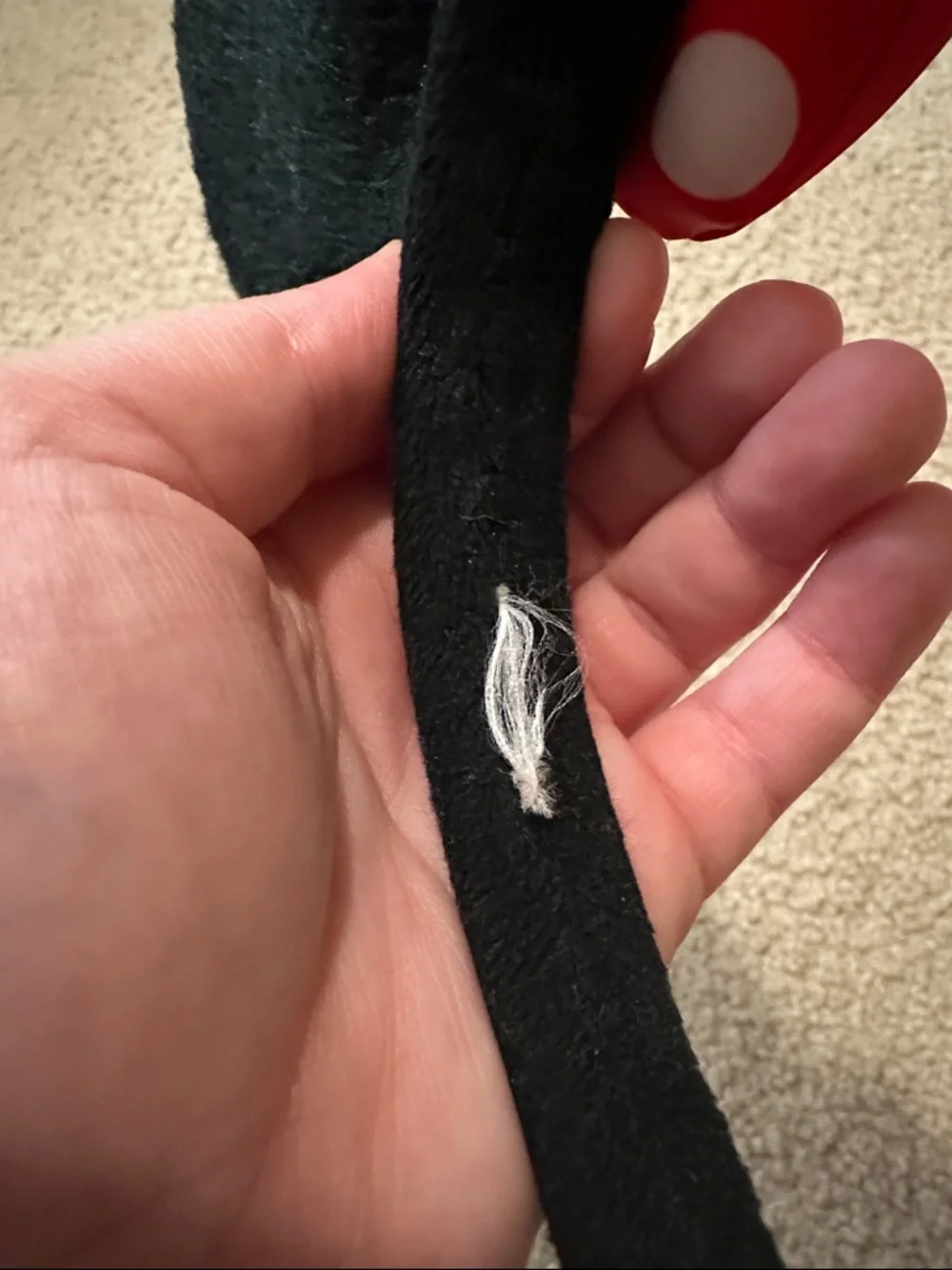 Disney Parks Black Classic Minnie Mouse Ear Headband with Red Polka Dot Bow - Picture 2 of 5